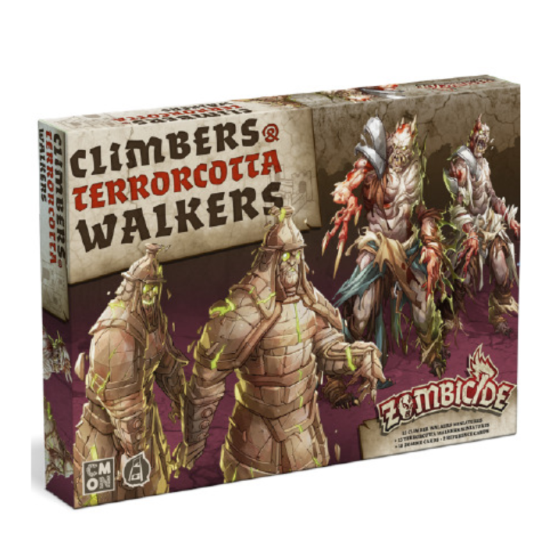Juego de mesa expansión zombicide White Death Climbers & Terrorcotta Walkers de CMON por Asmodee Chile en tienda juegos de mesa