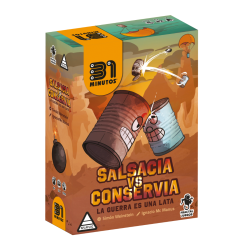 Juego de mesa Salsacia vs Conservia de 31 minutos por Fractal en tiedna juegos de mesa Aldea Juegos