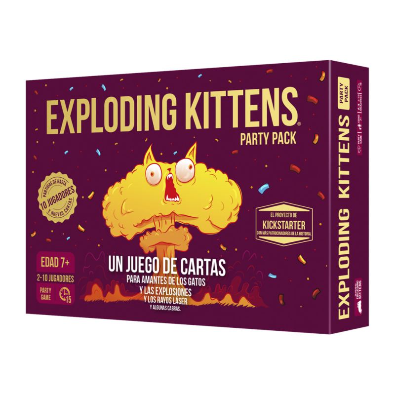 Juego de Mesa Exploding Kittens: Party Pack