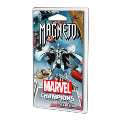 Expansion juego de mesa Marvel Champions Magneto de FFG por Asmodee Chile en tienda juegos de mesa Aldea juegos