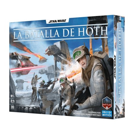 Caja juego de mesa Star Wars La Batalla de Hoth por Asmodee Chile en tienda juegos de mesa Aldea juegos