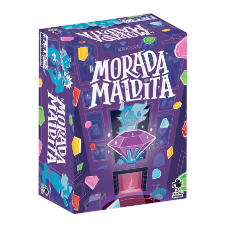 Juego de mesa rapidez La Morada Maldita por Fractal Juegos en tienda juegos de mesa Aldea Juegos