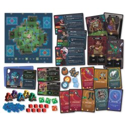 Componentes juego de mesa Tanxi en Aldea Juegos, juegos geek