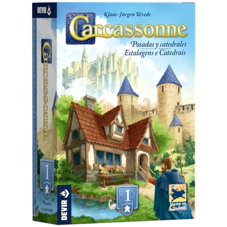 Carcassonne Posadas y Catedrales Nueva Edición (Expansión)