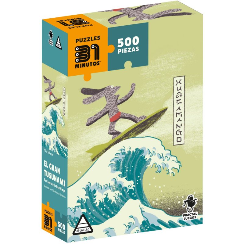 El Gran Tusunami (Puzzle 500pcs)