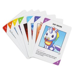 Componentes Juego de Mesa Unstable Unicorns