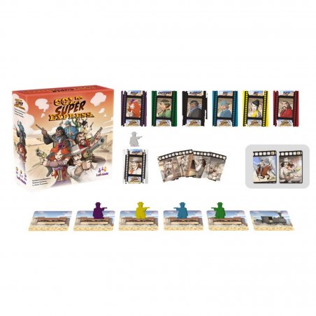 Componentes Juego de Mesa Colt Super Express