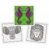 Componentes Libro para Colorear - Patrones Animales - Animal Pattern Book