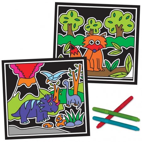 Componentes Libro para Colorear Travel Velvet Pictures - Cuadros de Terciopelo