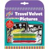 Libro para Colorear Travel Velvet Pictures - Cuadros de Terciopelo