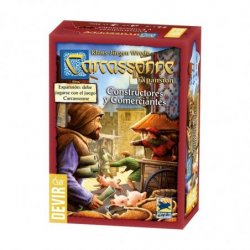 Juego de Mesa Carcassonne: Constructores y Comerciantes 2da Edición (Expansión)