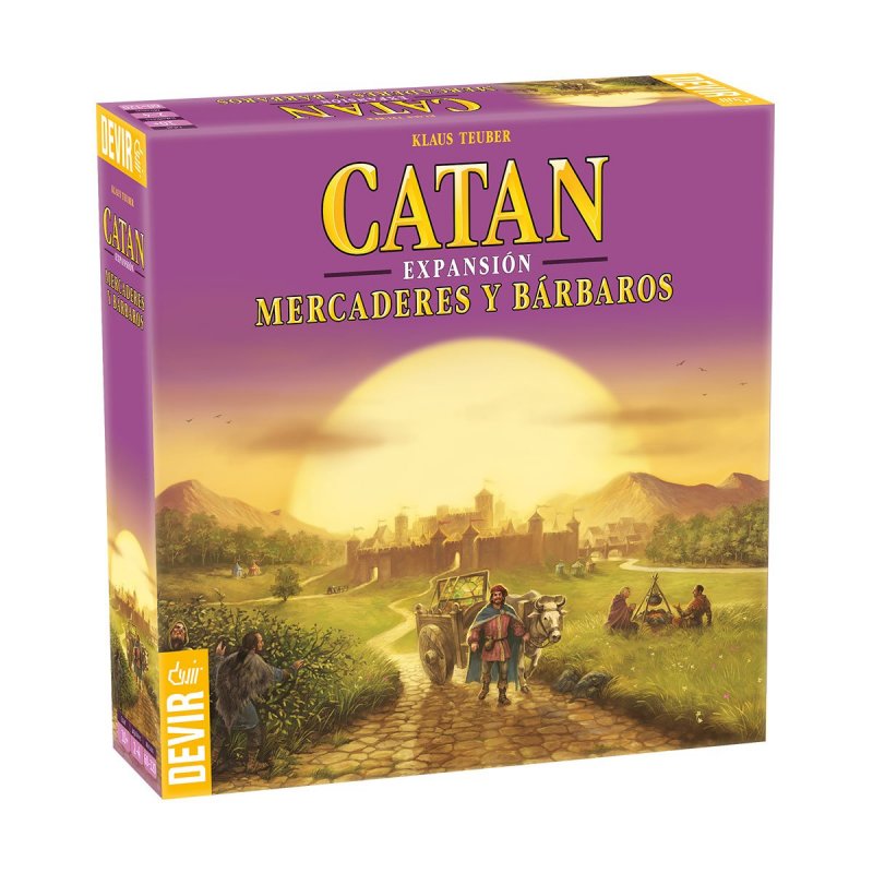 Juego de Mesa Catan: Mercaderes y Barbaros (Expansión)