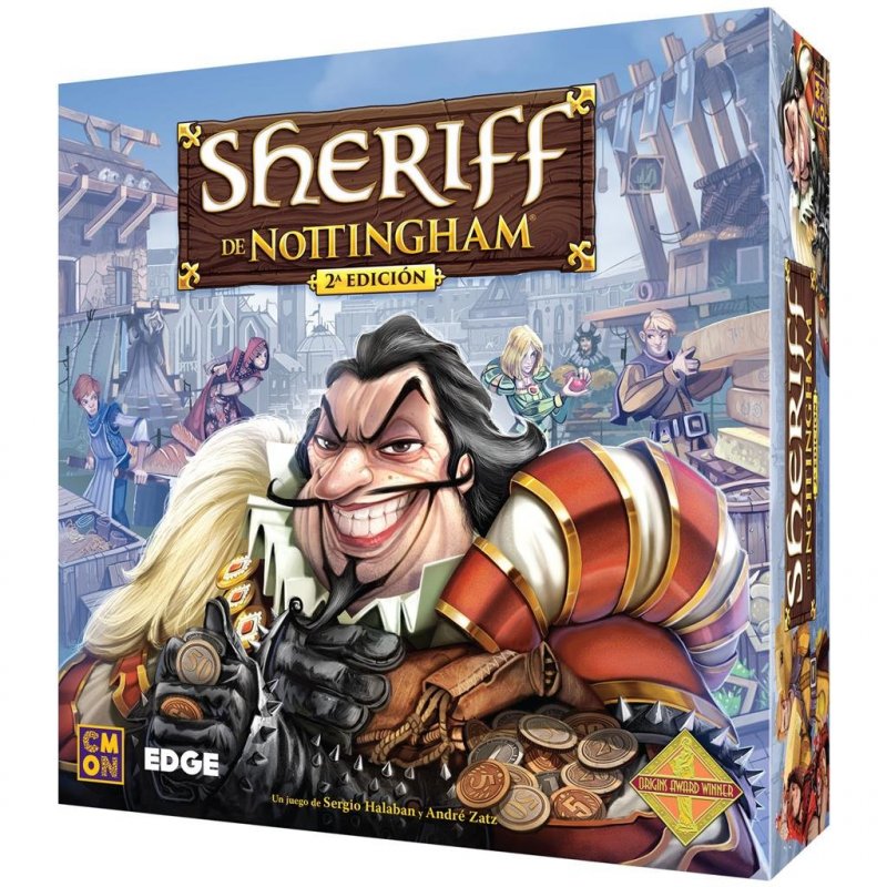 Juego de Mesa El sheriff de Nottingham 2da Edición