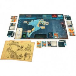 Componentes Juego de Mesa Pandemic Legacy Season 2 Black Edition