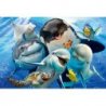 Componentes Puzzle animales del agua 200 piezas