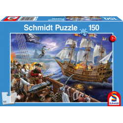 Puzzle aventura de piratas 150 piezas