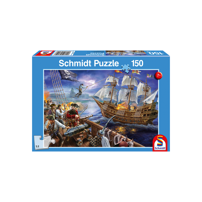 Puzzle aventura de piratas 150 piezas