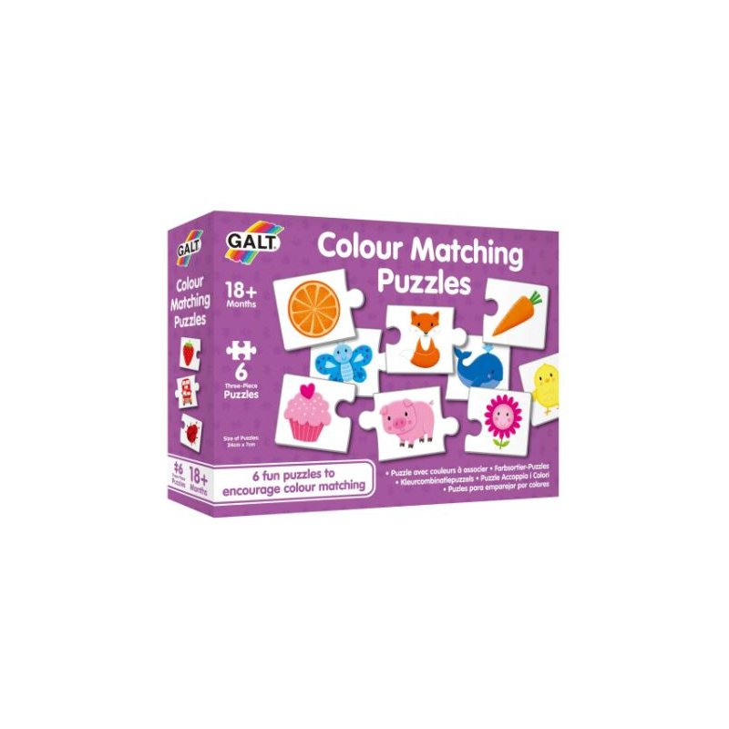 Juego de mesa Puzzle Asociación de Color - Colour Matching Puzzle