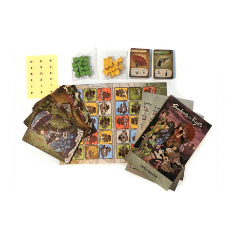 Componentes Juego de Mesa Shadows in Kyoto