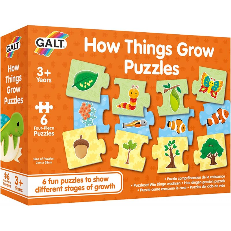 Juego de mesa Puzzle Secuencia de Crecimiento - How Things Grow Puzzle