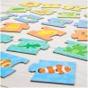 Componentes Juego de mesa Puzzle Secuencia de Crecimiento - How Things Grow Puzzle