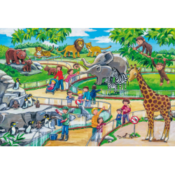 Componentes Puzzle 3 x 24 - Zoologico