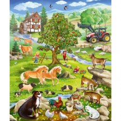 Componentes Puzzle 3 x 48 - Granja