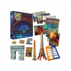 Componentes Juego de Mesa Paris: Eiffel (Expansión)