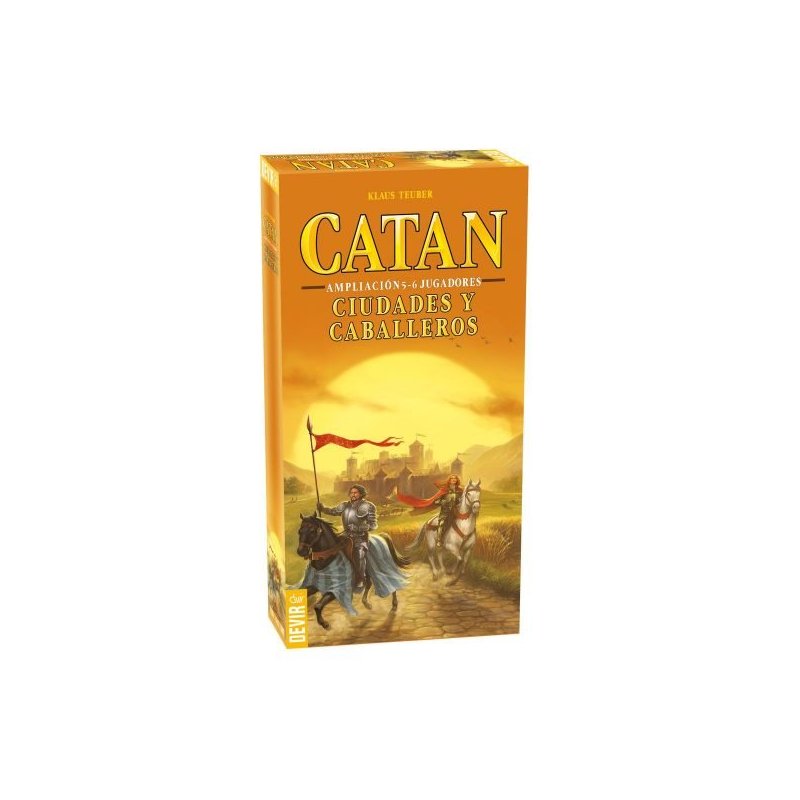 Juego de Mesa Catan: Ciudades y Caballeros Expansión 5-6 Jugadores