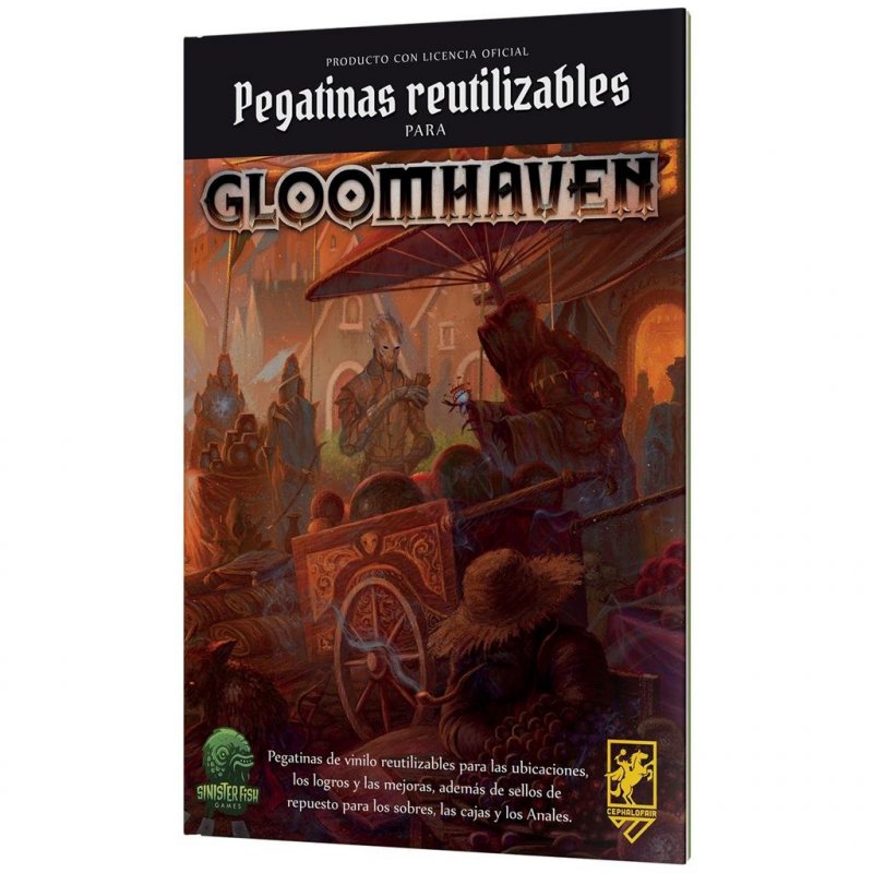 Gloomhaven Removable Stickers