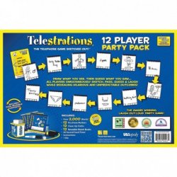 Componentes Juego de Mesa Telestrations