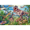 Componentes Puzzle Dinosaurios 60 Piezas