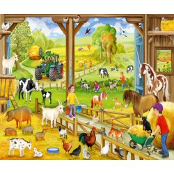 Componentes Puzzle 3 x 48 - Granja