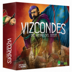 Componentes Juego de Mesa Vizcondes del Reino del Oeste