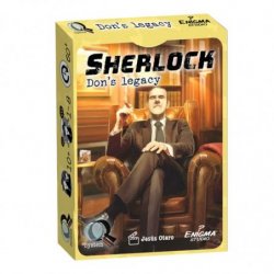 Componentes Juego de Mesa Sherlock: El Legado del Don