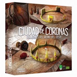 Juego de Mesa Paladines del Reino del Oeste: Ciudad de Coronas (Expansión)