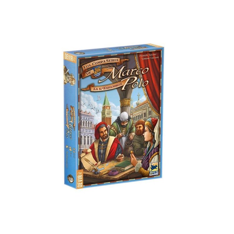 Componentes Juego de Mesa Marco Polo: Los Compañeros de Marco Polo (Expansión)