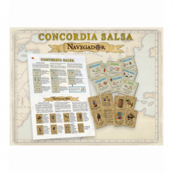 Juego de Mesa Concordia Salsa: Navegador (Expansión de Salsa)