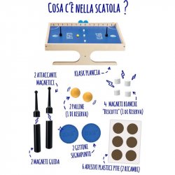 Componentes Juego de Mesa Klask