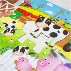 Componentes Puzzle Gigante Suelo - Granja