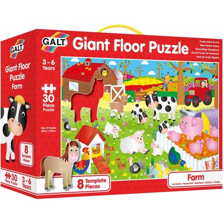 Puzzle Gigante Suelo - Granja