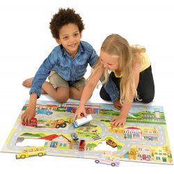 Componentes Puzzle Gigante Suelo - Ciudad