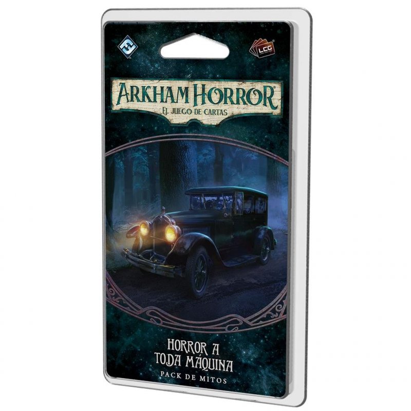 Juego de Mesa Arkham Horror LCG: Horror a toda máquina / La Conspiración de Innsmouth (Expansión)