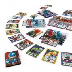 Componentes Juego de Mesa Marvel United