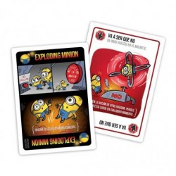 Componentes Juego de Mesa Exploding Minions