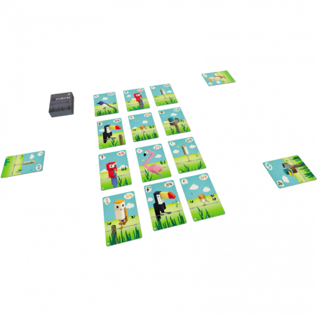 Componentes Juego de Mesa Cubirds
