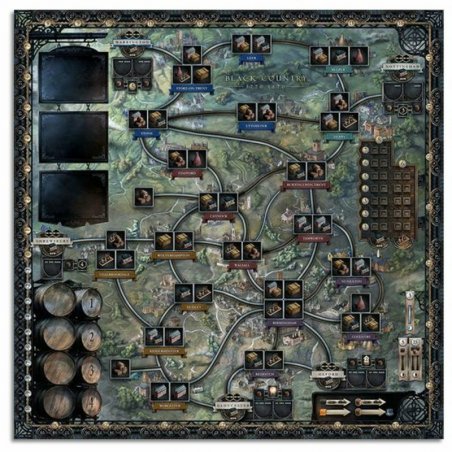 Componentes Juego de Mesa Brass Birmingham