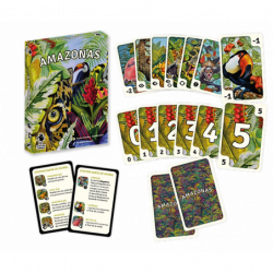 Componentes Juego de Mesa Amazonas