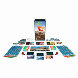 Componentes Juego de Mesa 7 Wonders Armada NE (Expansión)