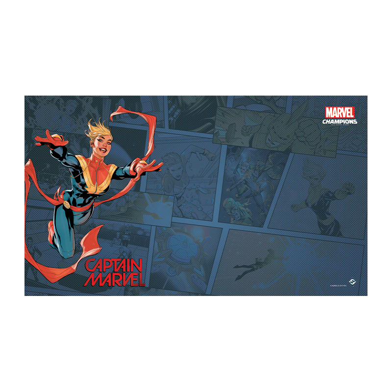 Marvel Champion - Captain Marvel Game Mat